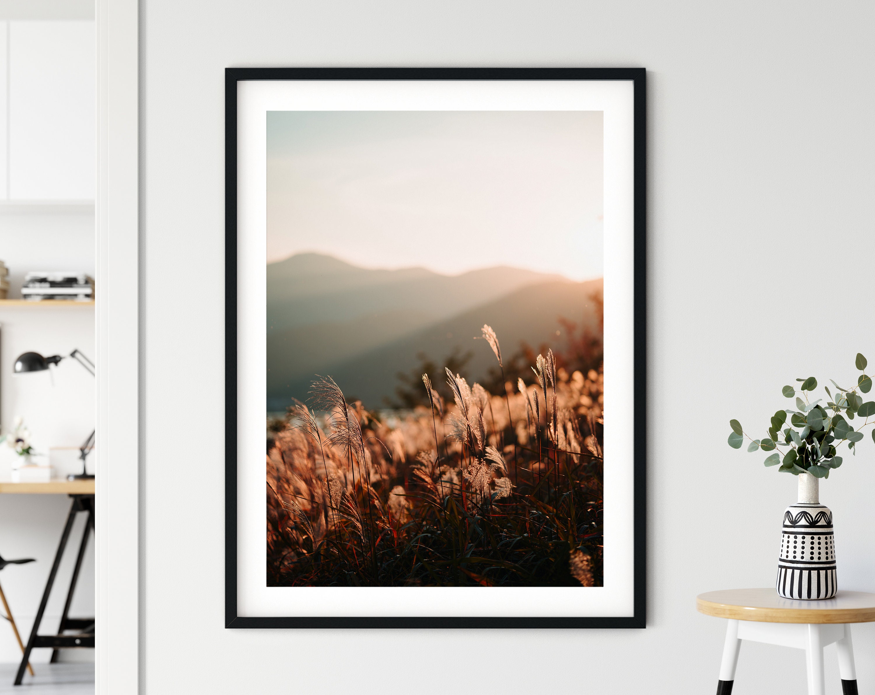 Toile d'art Mural | Tableau Affiche Poster Art Moderne Impression Décoration Murale Wheat Fields