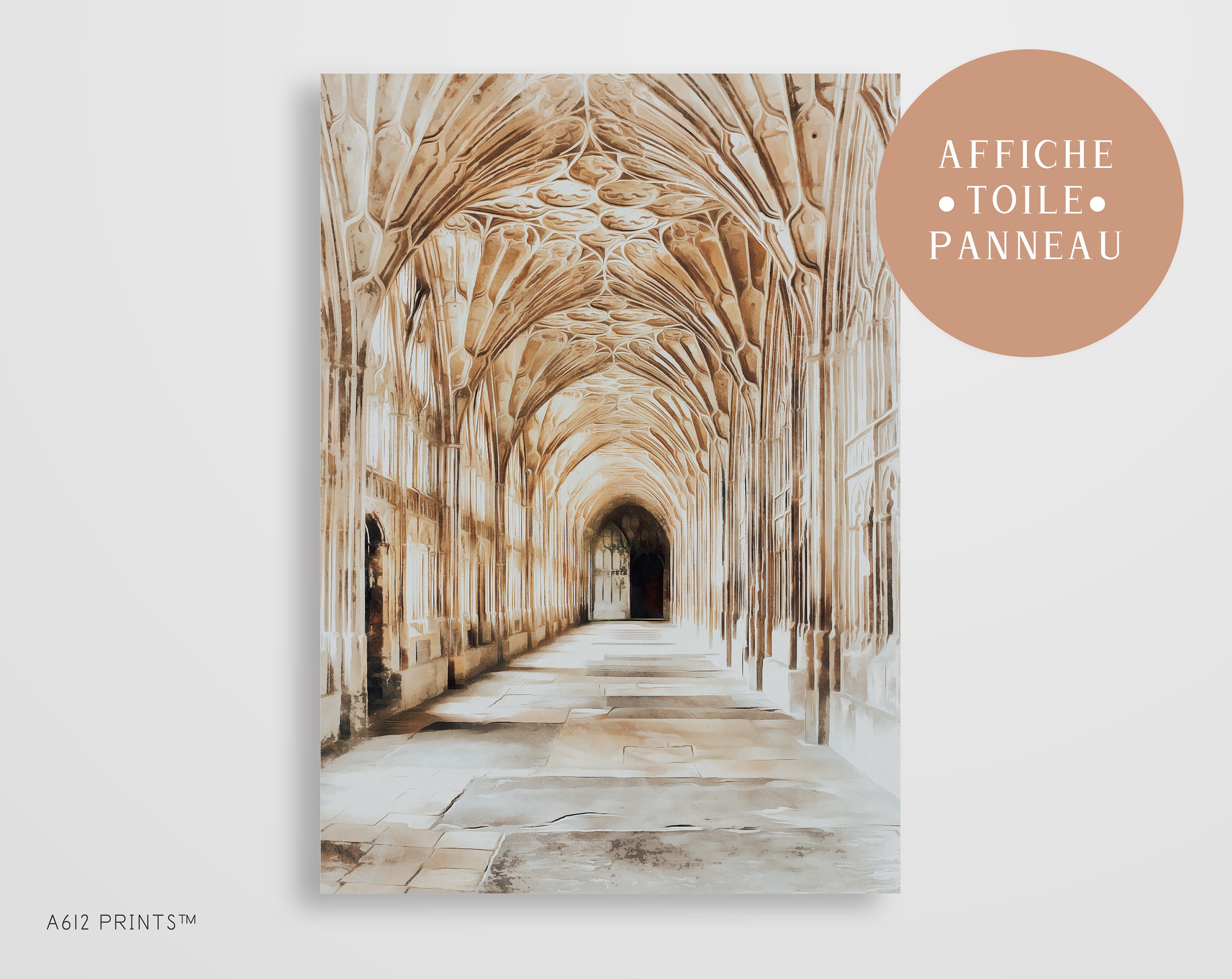 Toile d'art Mural | Tableau Affiche Poster Art Moderne Impression Décoration Murale Couloir Sorcier