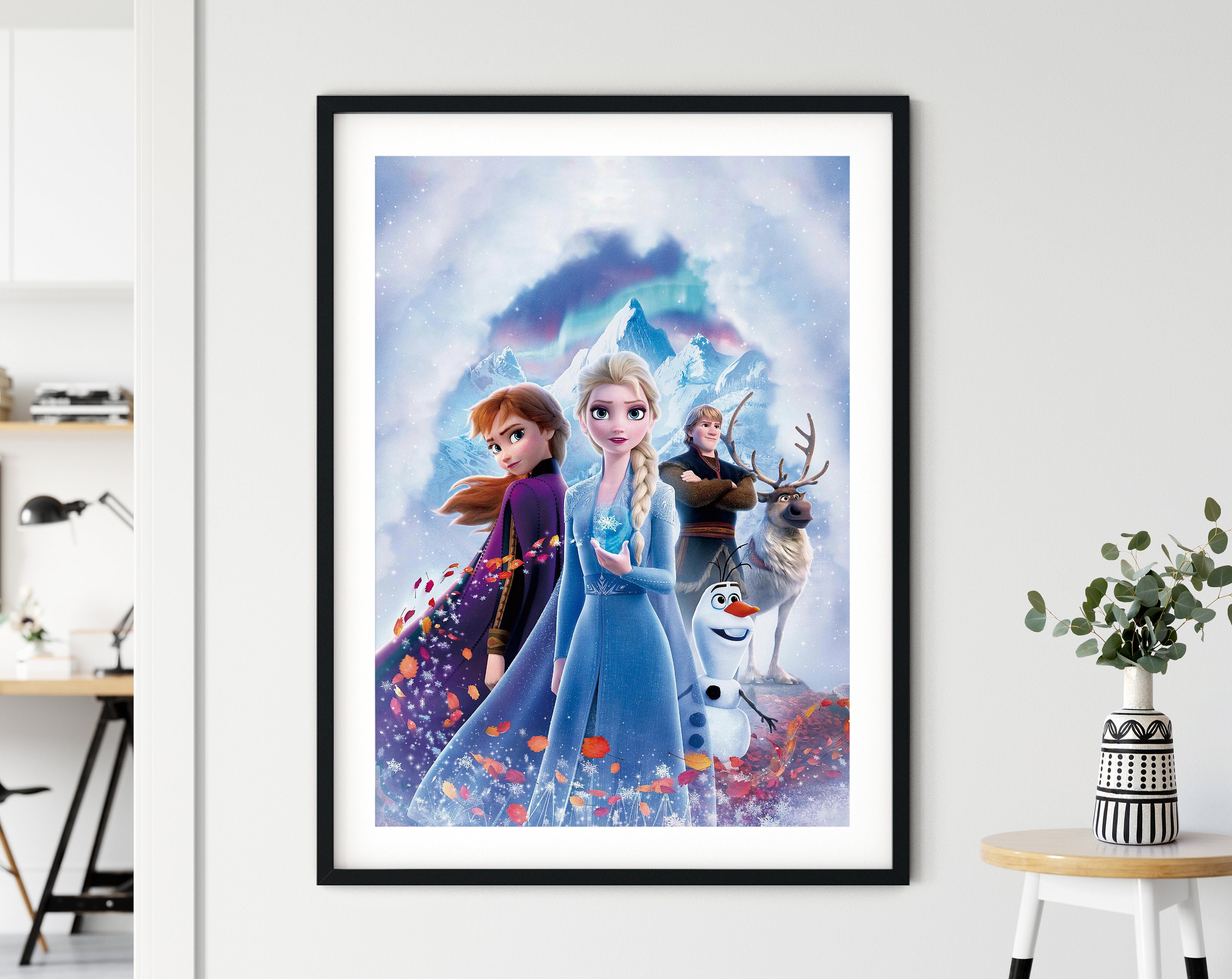 Toile d'art Mural | Tableau Affiche Poster Art Moderne Impression Décoration Murale Snow Queen