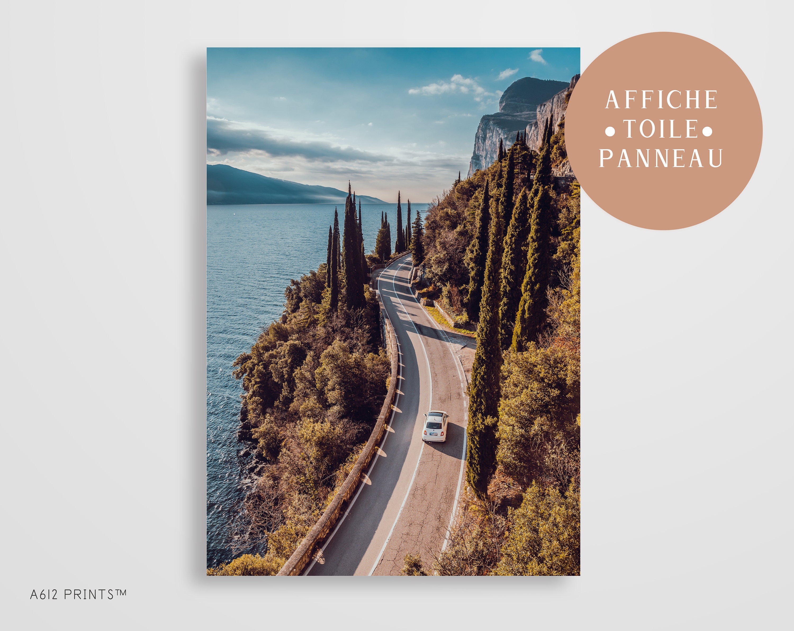 Toile d'art Mural | Tableau Affiche Poster Art Moderne Impression Décoration Murale Voyage en Italie