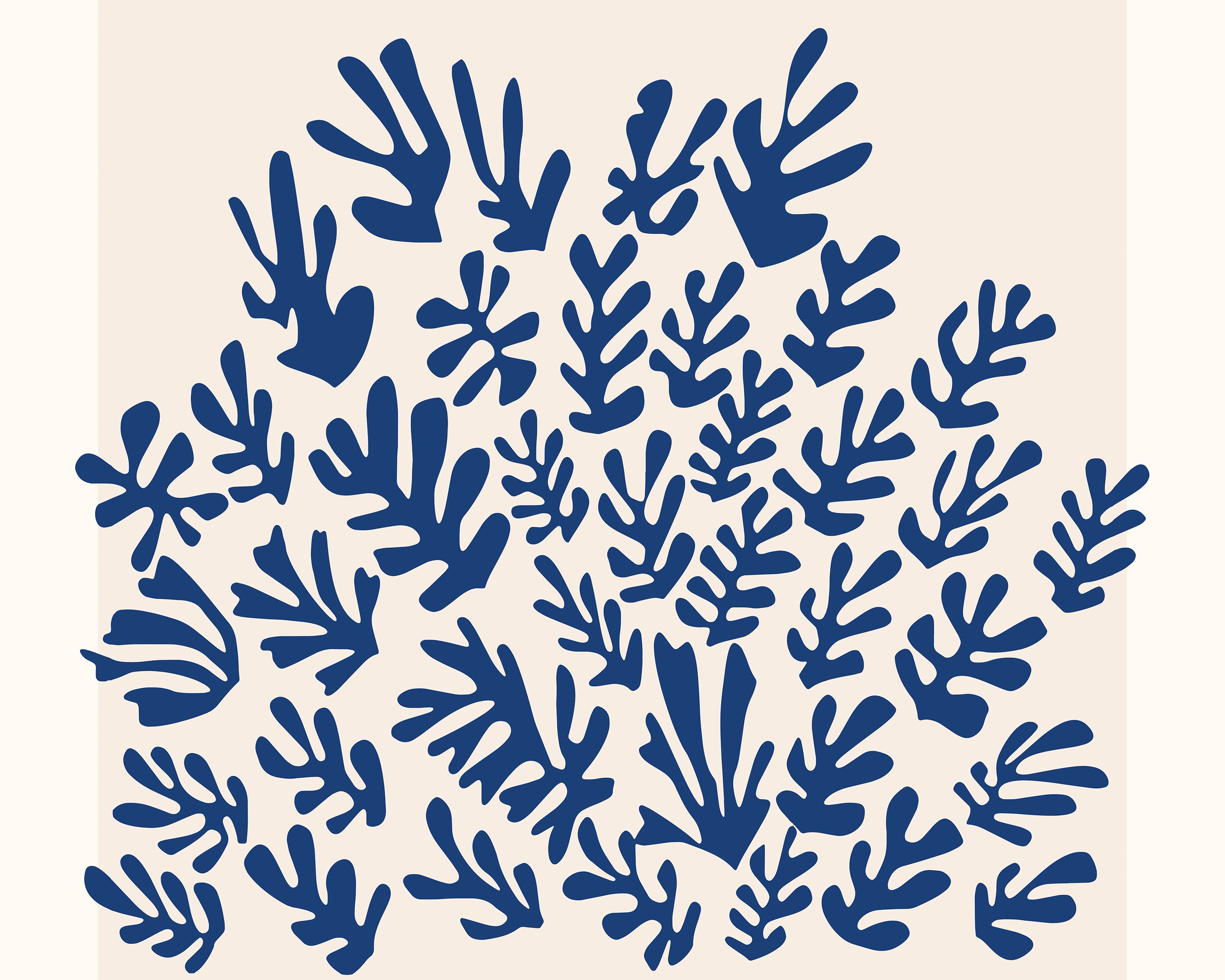 Set of 3 Henri Matisse Posters - Cut-out Paper, Blue Wall Art, Matisse ...