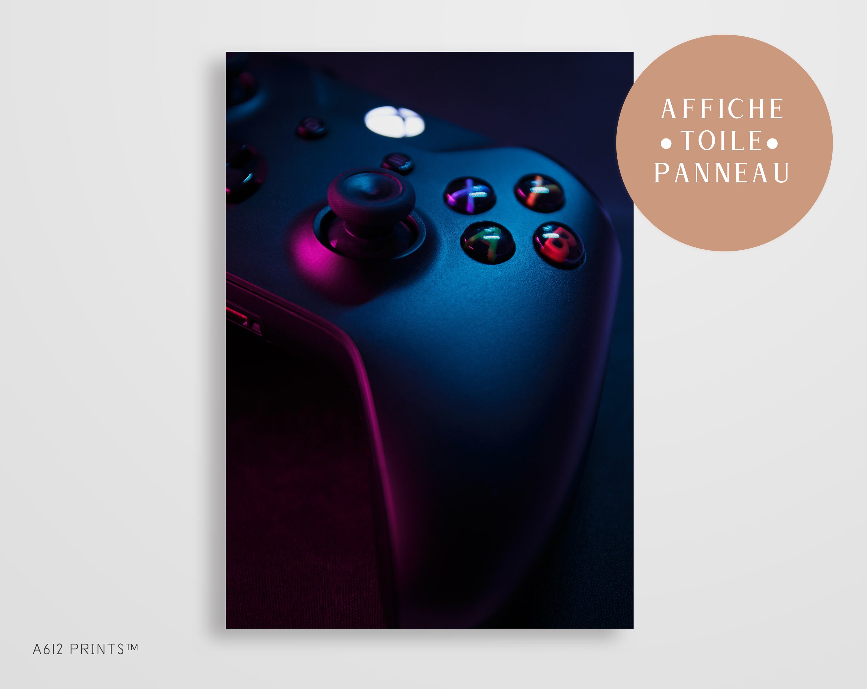 Toile d'art Mural | Tableau Affiche Poster Art Moderne Impression Décoration Murale Jeux Vidéo