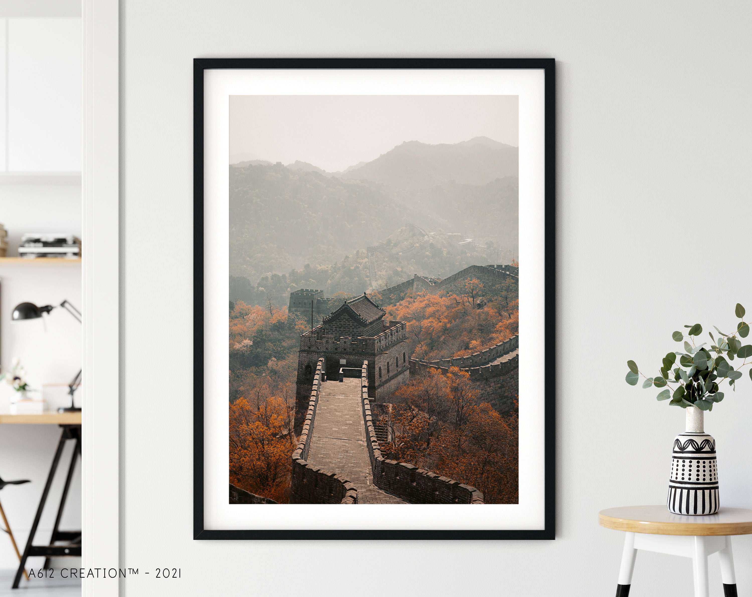 Toile d'art Mural | Tableau Affiche Poster Art Moderne Impression Décoration Murale Wall Of China
