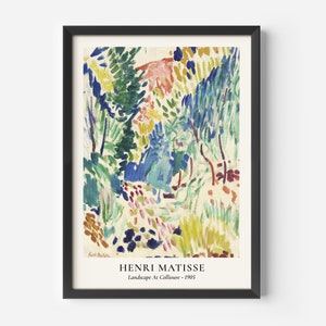 Henri Matisse – Affiches et impressions sur toile vintage – Art mural sur toile pour salon, décoration d'intérieur – Petit Odalisque – (80 x 95 cm