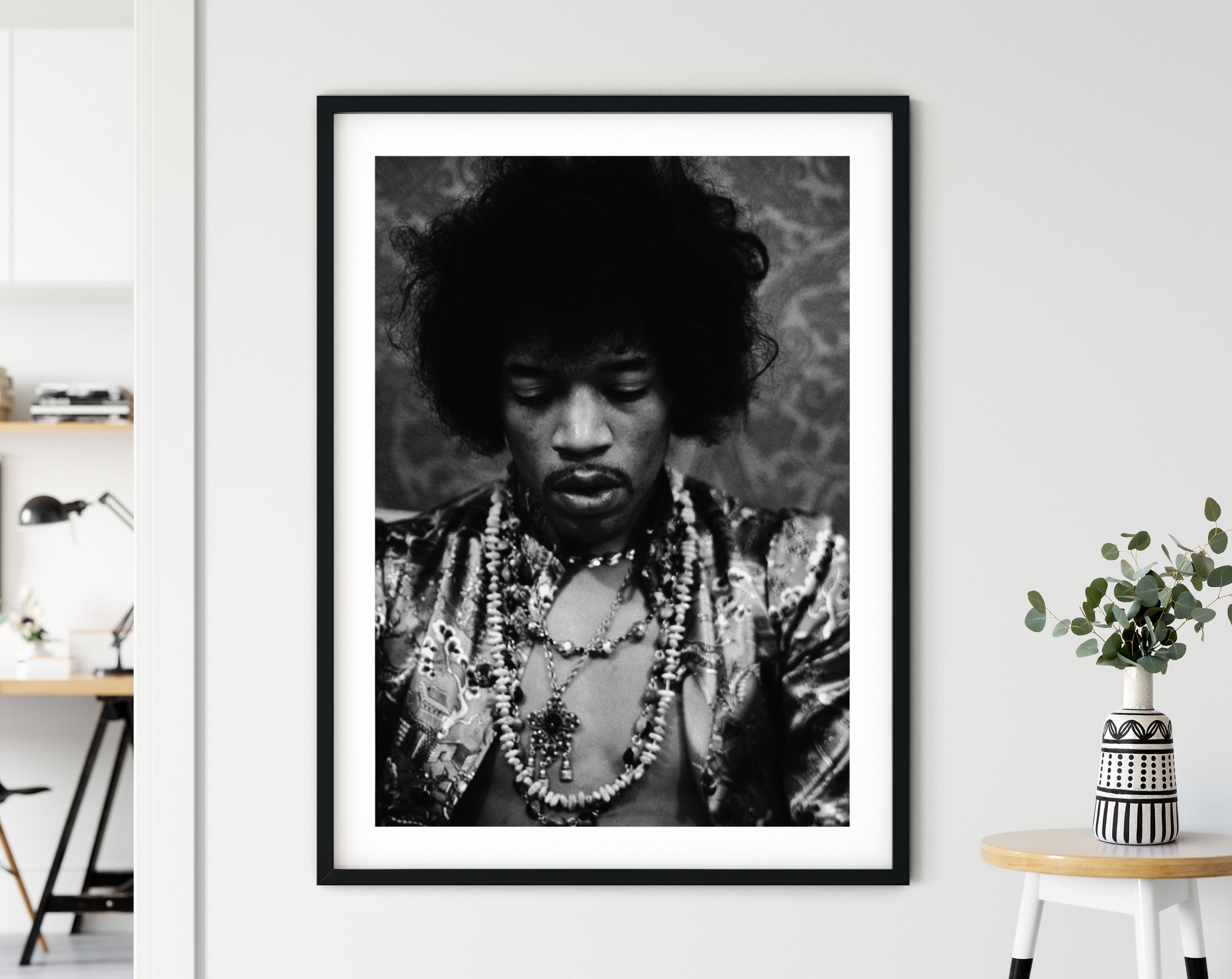 Toile d'art Mural | Tableau Affiche Poster Art Moderne Impression Décoration Murale Jimmy Hendrix