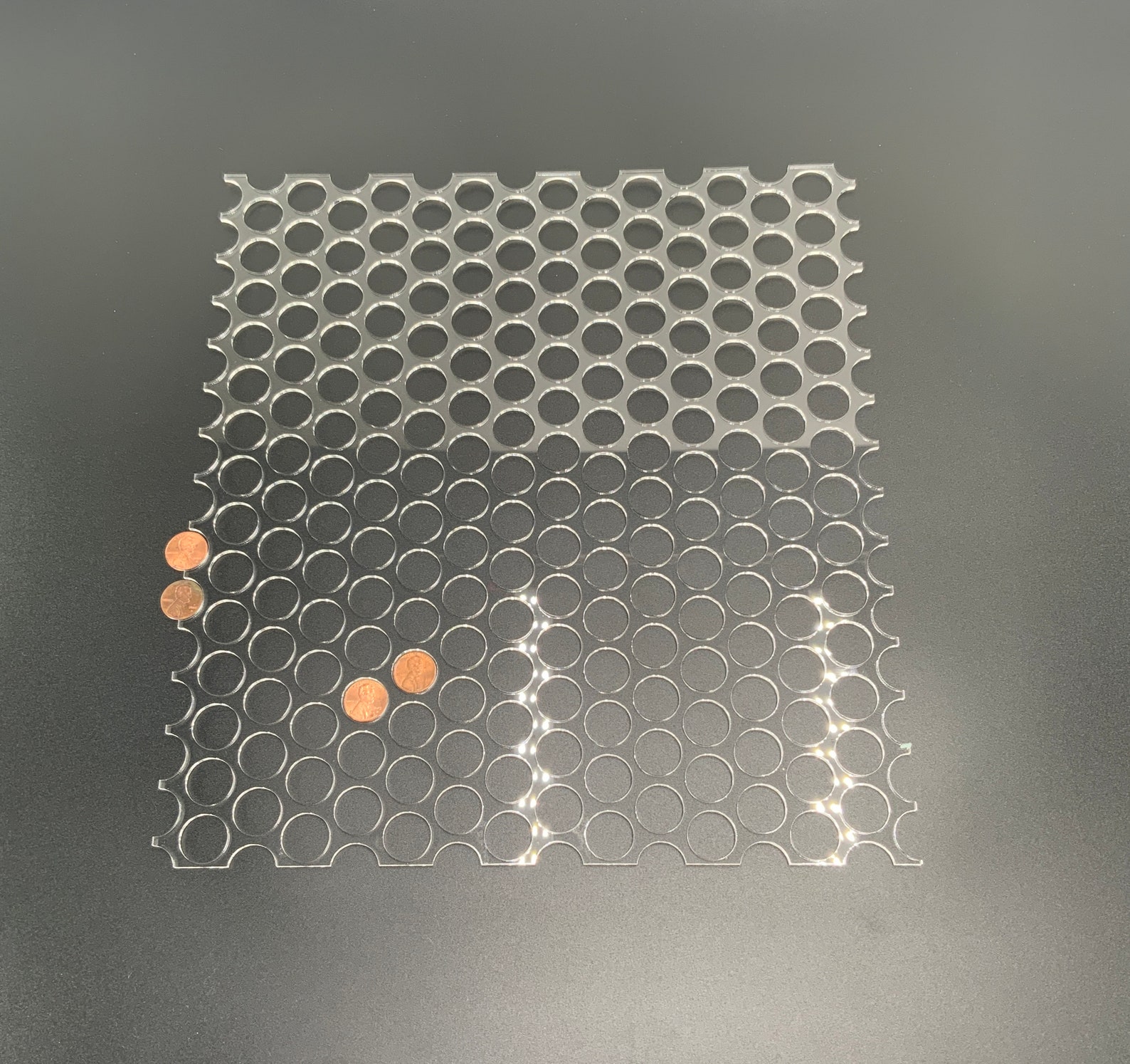 Penny Floor Tile Template/Jig Acrylic Without Boarder Etsy Penny Floor Tile Template/Jig Acrylic Without Boarder Etsy
