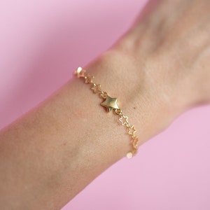 Gold Filled Stars Bracelet | Gold Filled Bracelet | Gold Filled Jewelry | Gift For Her