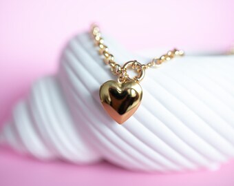 Gold Filled Heart Necklace | Gold Filled Jewelry | Gold Filled Necklace | Gift For Her