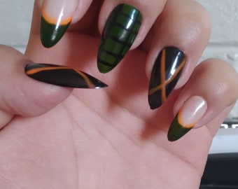 Featured image of post View 24 Dabi Mha Acrylic Nails