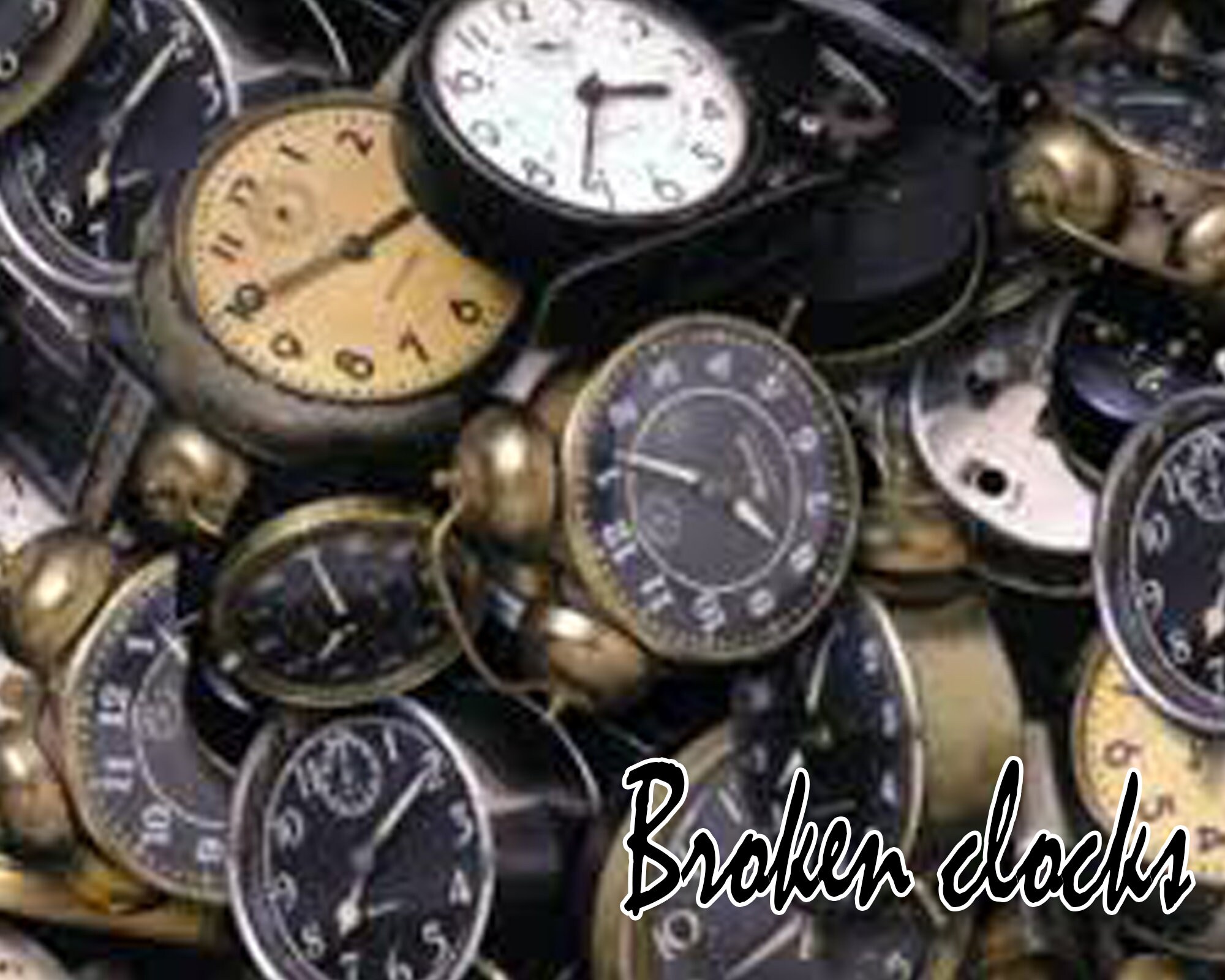 Broken Clock for sale Only 3 left at 70