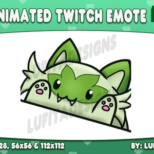 Geanimeerde Sprigatito voor Twitch/Discord/Youtube