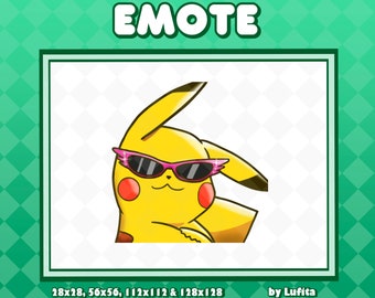 Pikachu Emote for Twitch/Discord/Youtube