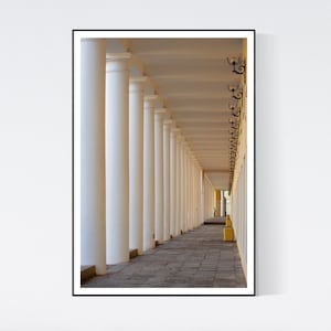 St Petersburg Russia Poster Kronstadt Gostiny Dvor Urban Photography Wall Art