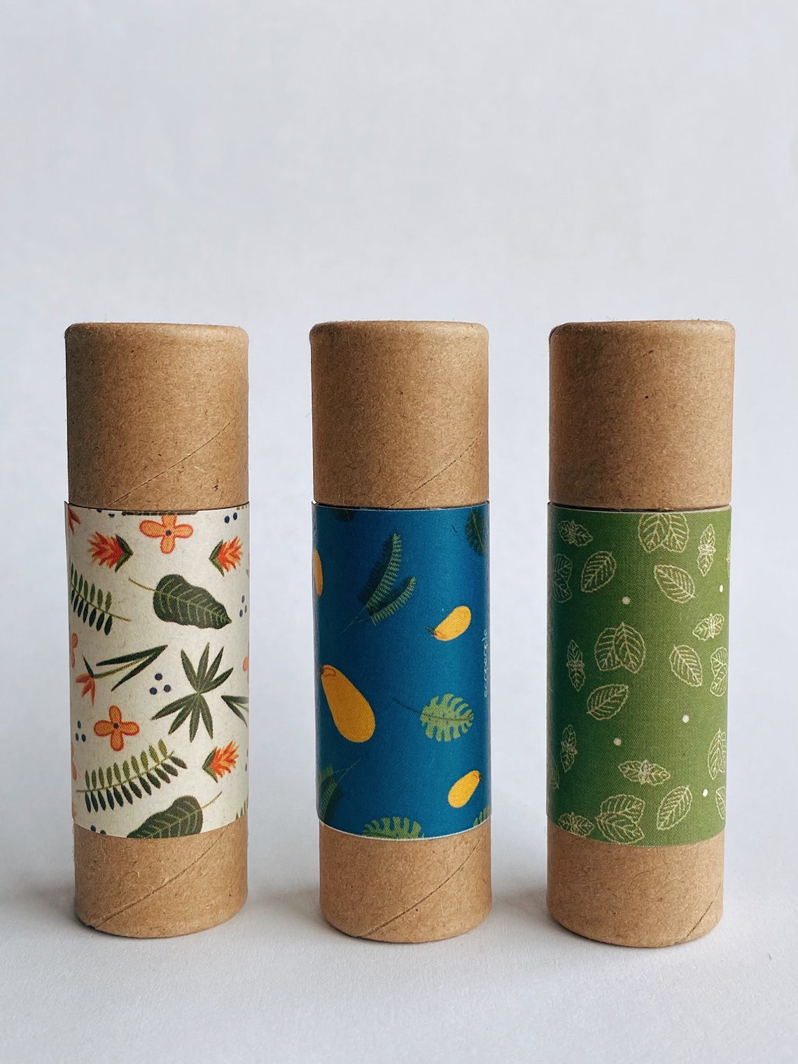 Zero Waste Lip Balm Set of 3 Etsy