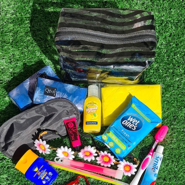 Festival Essentials Bag | Festival Survival Kit | Festival Gift | Festival Girl | Festival Must Haves