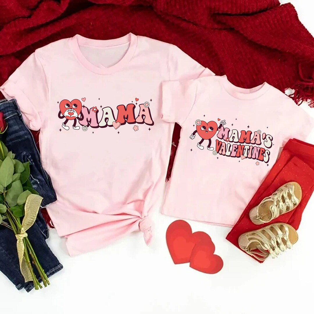 Matching Valentine's Sweatshirts - Mama (Adult) main image 1