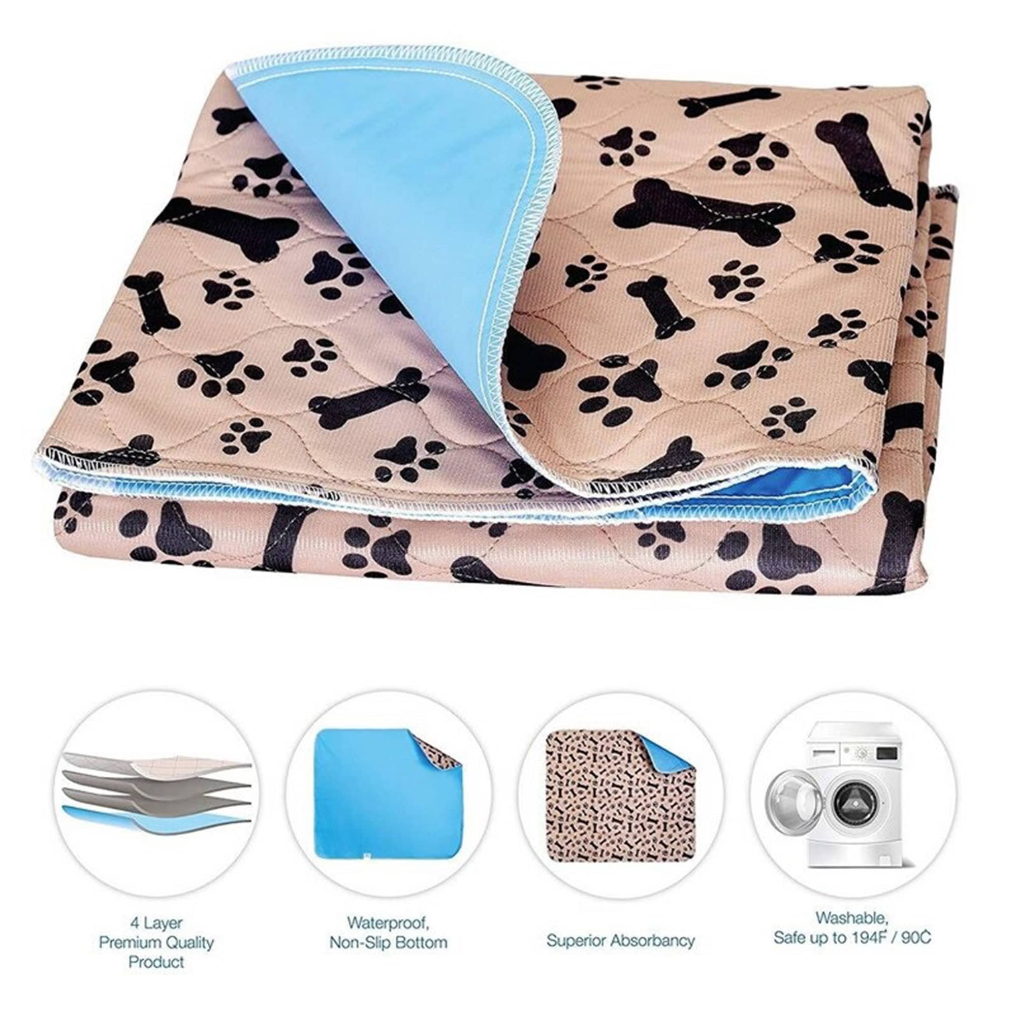 Multipurpose Waterproof Dog Mat USA Stock Reusable Dog Bed Etsy