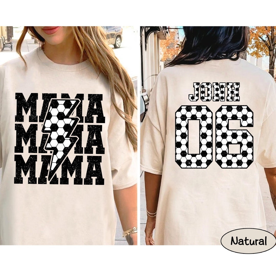 Soccer Mama Shirt, Custom Soccer Mama Shirt, Soccer Mom Shirt, Name and