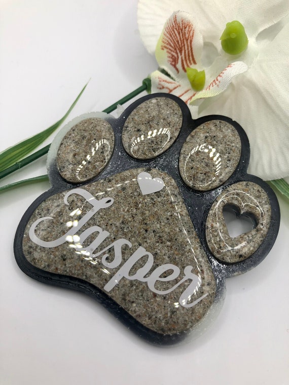 Pet Memorial Ashes Resin Personalised Keepsake Etsy UK