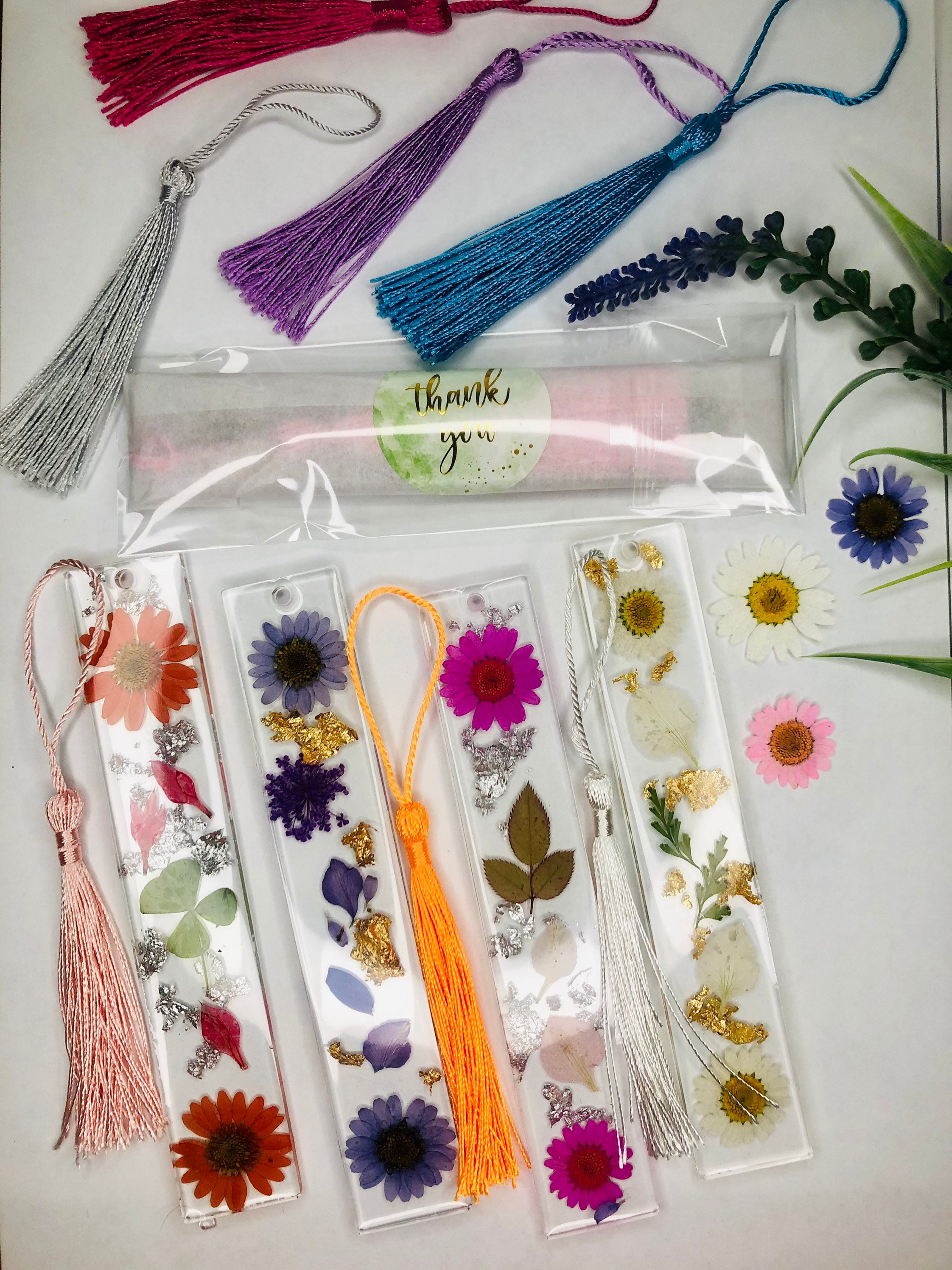 Personalised bookmark Epoxy resin bookmark handmade resin Etsy