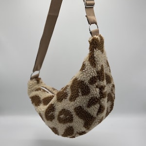 Tasche Teddy Leo Plüsch braun