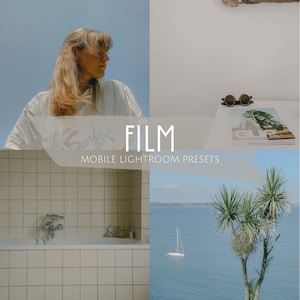 8 Film Presets | Mobile Lightroom Preset | Instagram Filter | Lifestyle Influencer | Retro Vintage | Polaroid Kodak | Aesthetic Summer