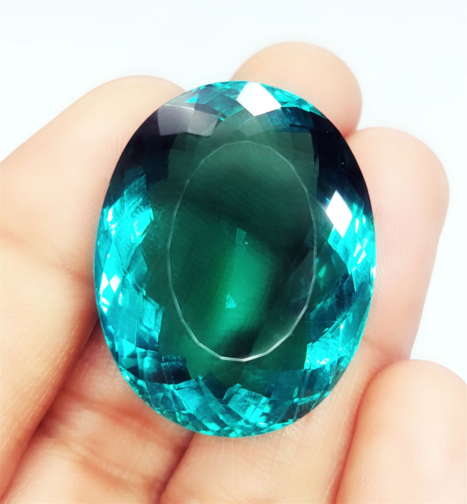 Loose Gemstone Oval Shape Certified Tourmaline 55 To Etsy