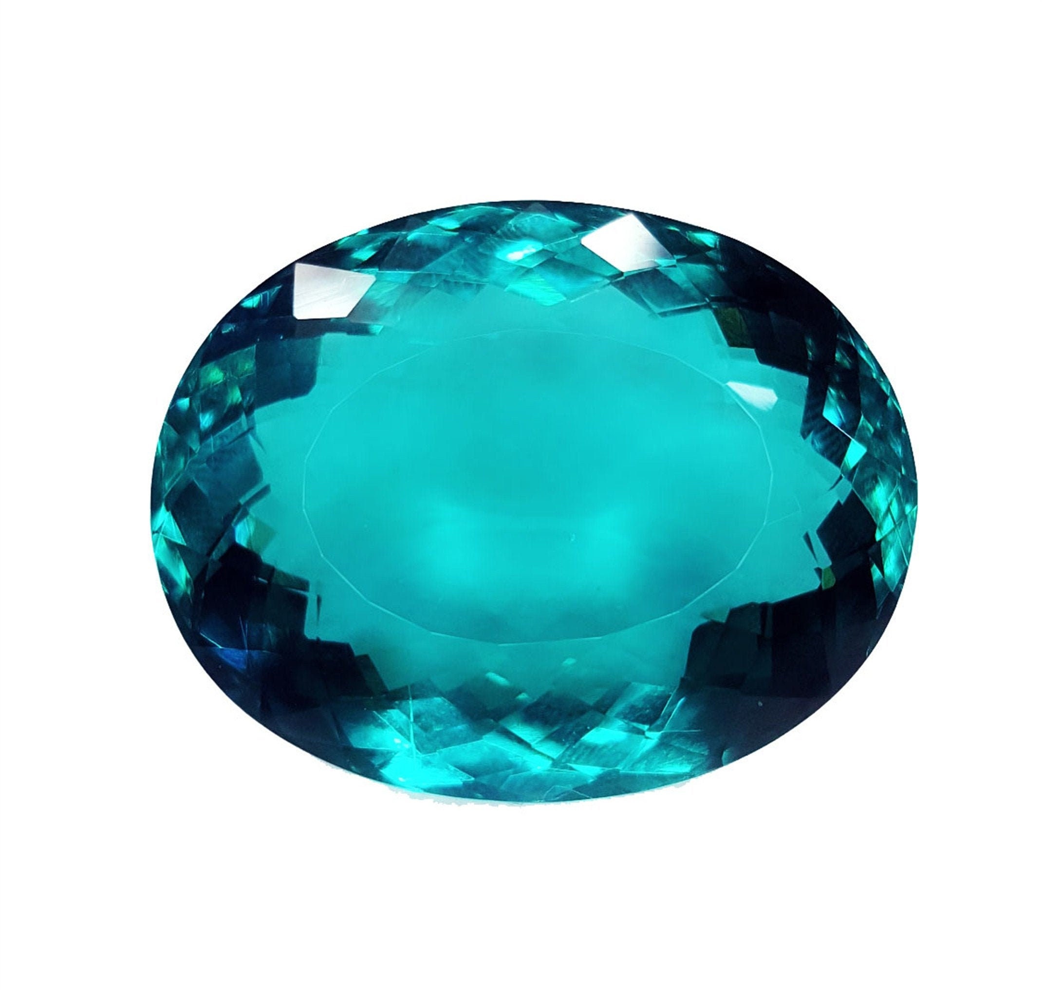 Loose Gemstone Oval Shape Certified Tourmaline 55 To Etsy