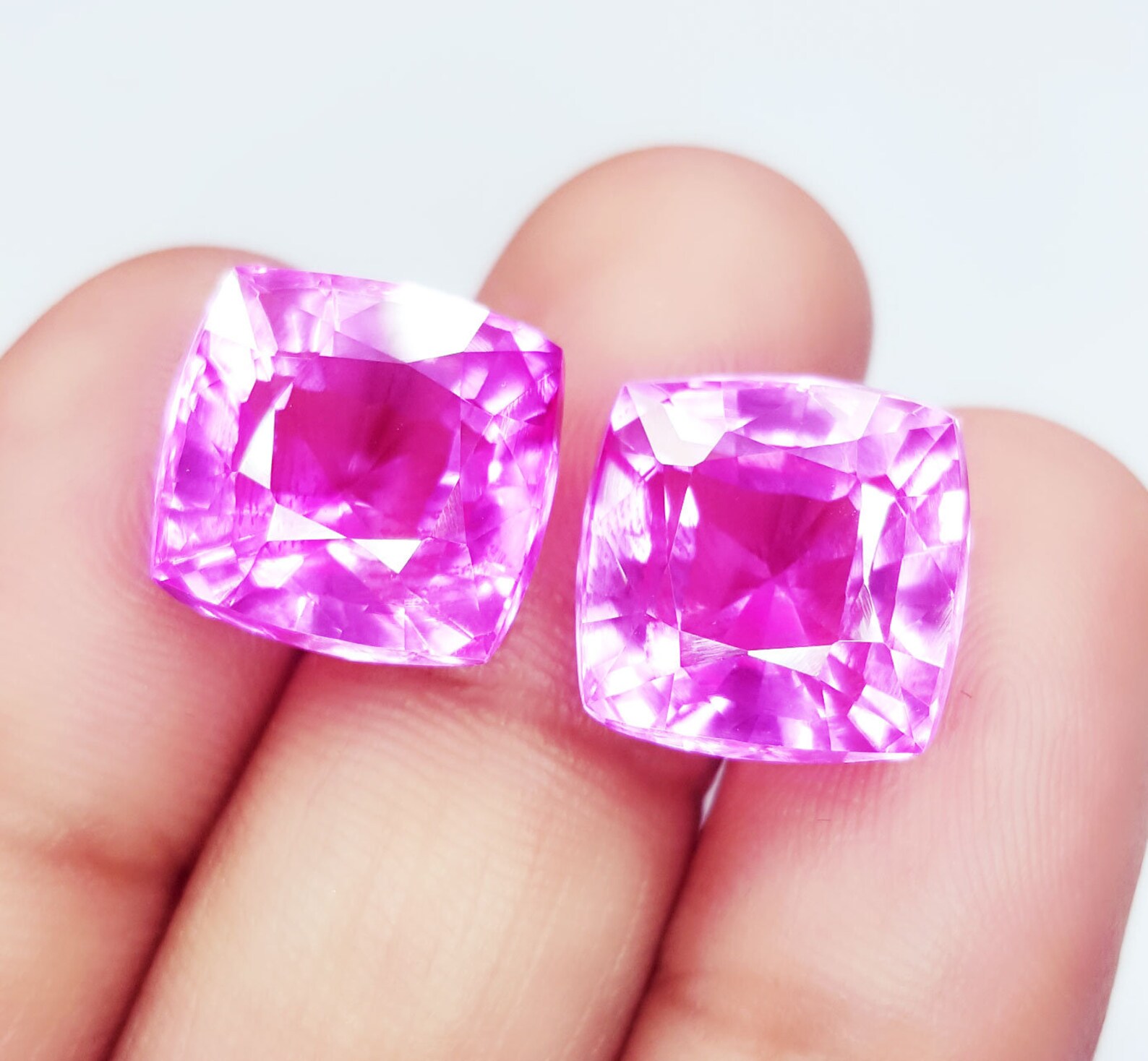 8.00 to 10.00 Ct Loose Gemstone Natural Birthstone Pink Etsy