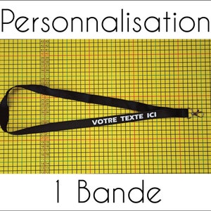 Tour de cou Lanyard personnalisé image 2