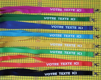 Correa para el cuello con cordón personalizado