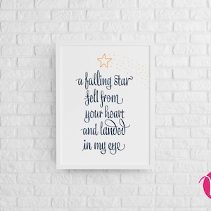 Cosmic Love song lyrics downloadable poster | Perfect motivational art gift for music lovers Florence and the Machine
