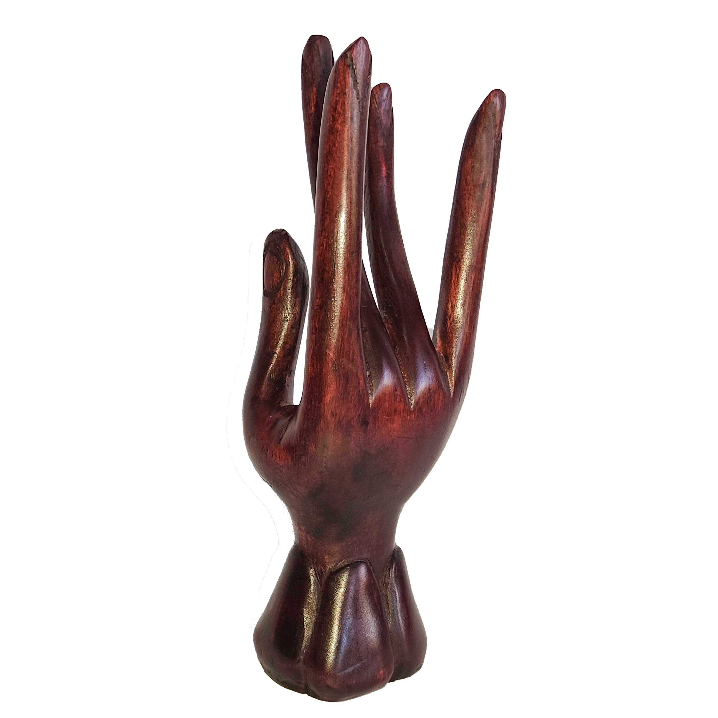 Hand Sculpture,jewelry Holder,jewelry Accessories,wooden Jewelry Holder