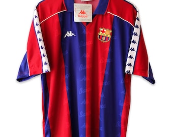 Vintage 1992-1995 KAPPA FC Barcelona Home Jersey XL