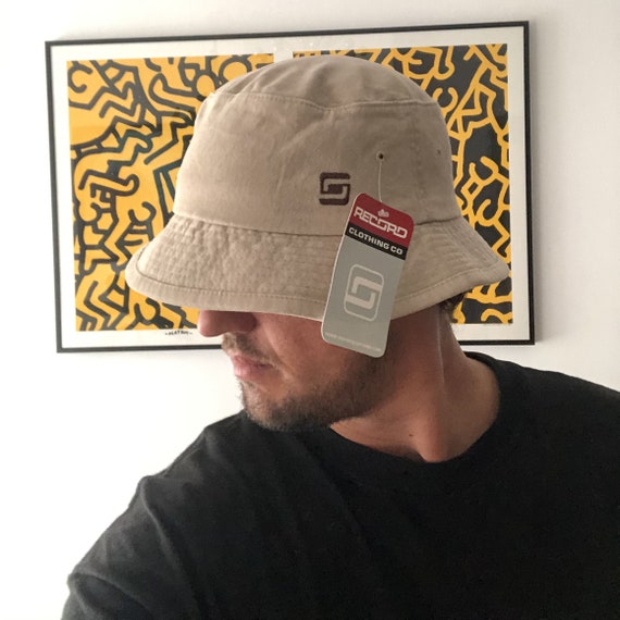 Vintage 00s Record Clothing Co Skate Bucket Hat - image 8