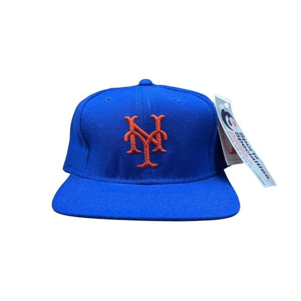 Vintage 90er Jahre Sports Specialties New York Mets Fitted Cap