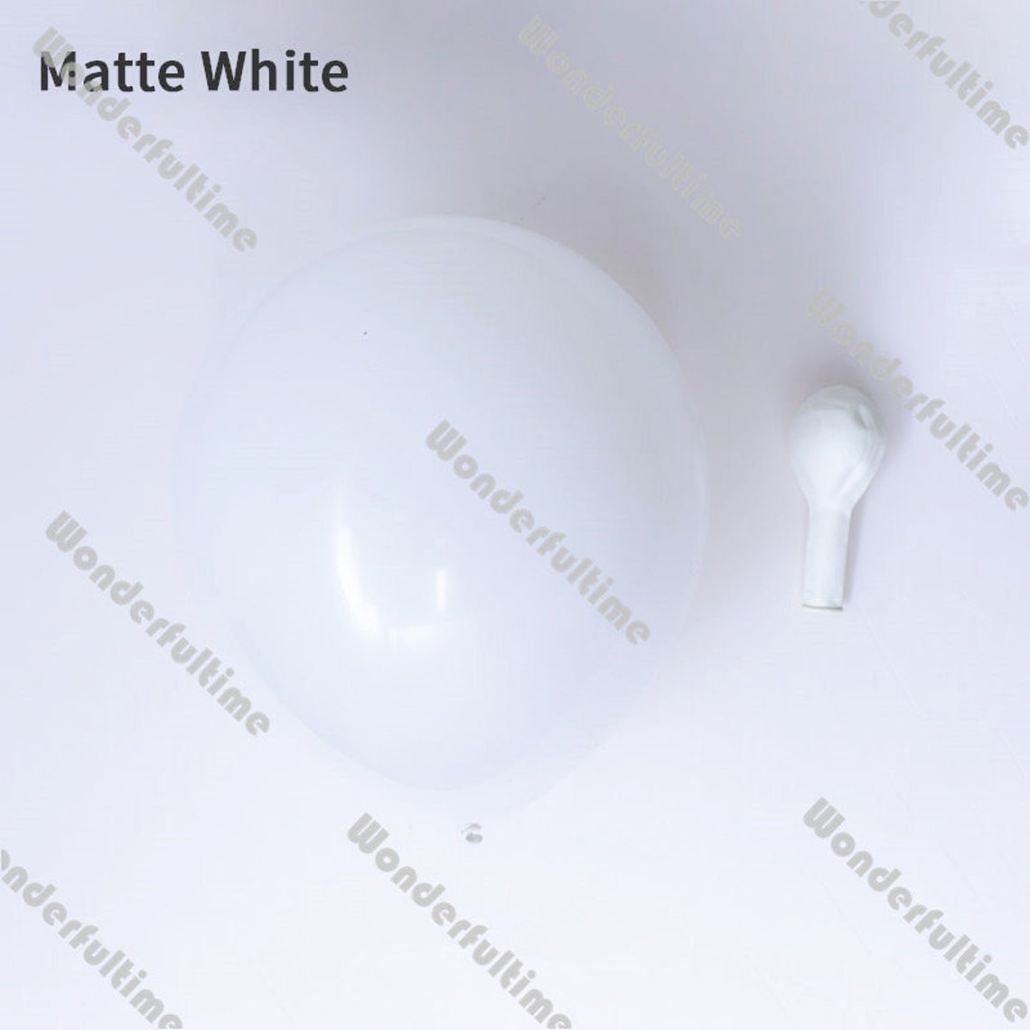 145pcs Matte White Chrome Gold Balloons Garland Arch Kit Wedding ...