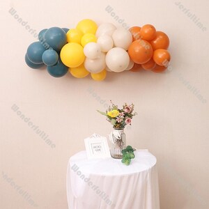 40pcs Lemon Blue Balloon Garland Arch Kit Happy Birthday Baby Shower Girl Valentines Ramadan Decoration Wedding Globos Bride to Be