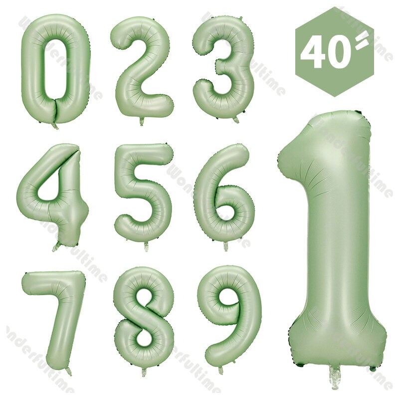 Where can i get online number balloons near me