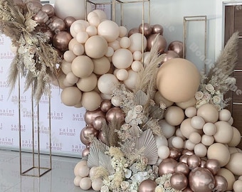 41-167pcs Boho Balloon Garland Arch Kit Balloon Decoration Wedding Decoration Baby Shower Birthday Party Engagement Bridal Shower Background