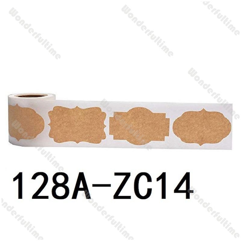 1 Roll 120pcs Kitchen Organization Stickers Black Round Labels ...