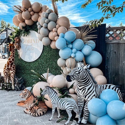 100 Stück Macaron Ballons Set - 10 Pastellfarben Mit Band 30cm