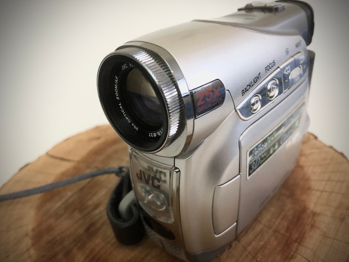 Vintage Camcorder JVC Mini DV VHS Video Camera Etsy