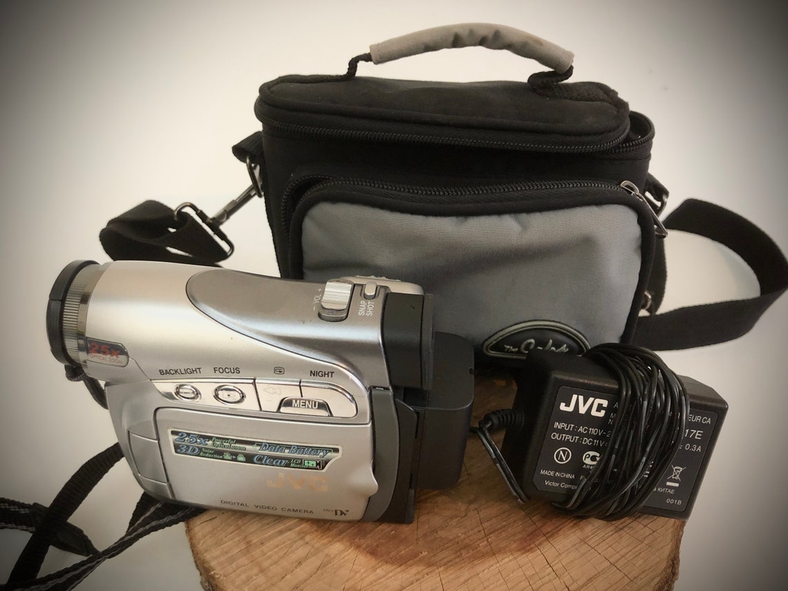 Vintage Camcorder JVC Mini DV VHS Video Camera Etsy