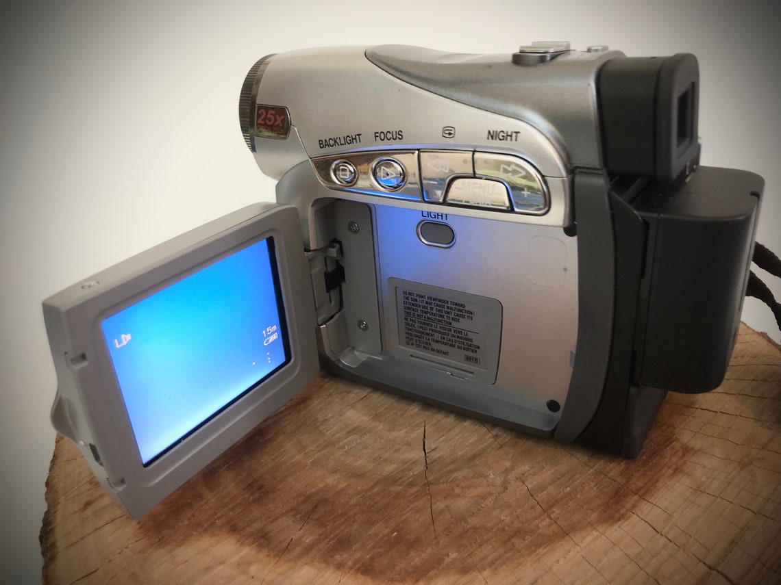 Vintage Camcorder JVC Mini DV VHS Video Camera Etsy