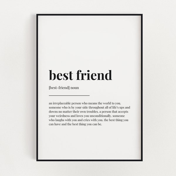 Best Friend Art Etsy