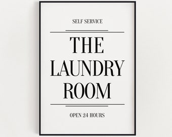 LAUNDRY ROOM PRINT, Laundry Room Sign, Laundry Room Art, Laundry Room Decor, Utility Room Print, Wall Art Print, Bathroom Prints, Wall Decor