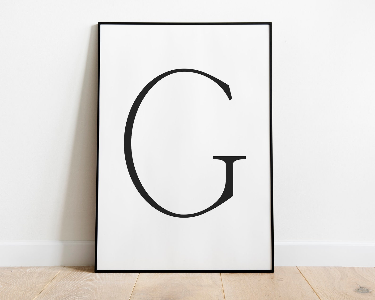 LETTER G PRINT Letter G Wall Decor Letter G Sign Nursery Etsy UK