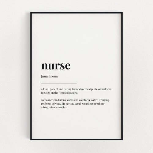NURSE DEFINITION MEANING intelligence overview