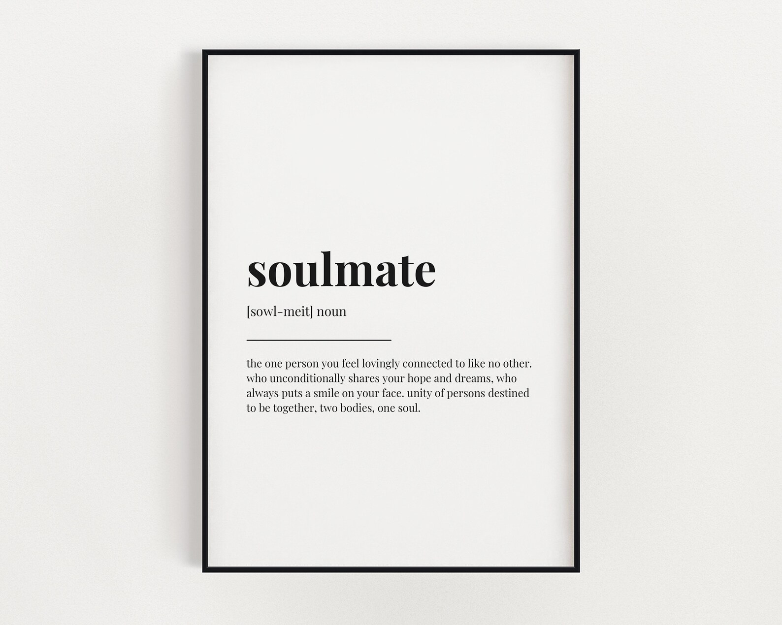 Was Bedeutet Soulmate Auf Deutsch SOULMATE DEFINITION PRINT Druckbare Wandkunst Sofortiger - Etsy.de